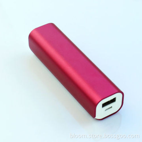 2,600mAh Mobile Phone Charger in Luxury Gold Color, Comfortable TextureNew